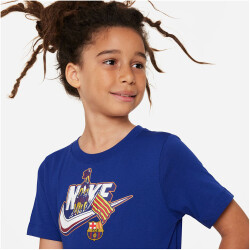 NIKE FC Barcelona T-Shirt Kinder 455 - deep royal blue S...