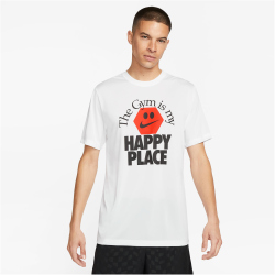 NIKE Dri-FIT Training T-Shirt Herren 100 - white L