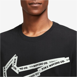 NIKE Dri-FIT Training T-Shirt Herren 010 - black S
