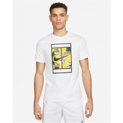 NIKECourt Tennis T-Shirt Herren 100 - white S