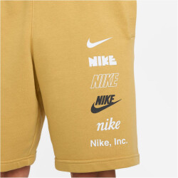 NIKE Club Fleece French Terry Shorts Herren 725 - wheat gold M