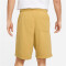 NIKE Club Fleece French Terry Shorts Herren 725 - wheat gold M