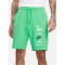 NIKE Club Fleece French Terry Shorts Herren 363 - spring green M