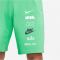 NIKE Club Fleece French Terry Shorts Herren 363 - spring green M