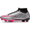 NIKE Zoom Mercurial Superfly 9 Academy XXV MG Multi-Ground Fu&szlig;ballschuhe Herren 060 - metallic silver/hyper pink-black-volt 42