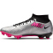 NIKE Zoom Mercurial Superfly 9 Academy XXV MG Multi-Ground Fu&szlig;ballschuhe Herren 060 - metallic silver/hyper pink-black-volt 42