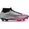 NIKE Zoom Mercurial Superfly 9 Academy XXV MG Multi-Ground Fu&szlig;ballschuhe Herren 060 - metallic silver/hyper pink-black-volt 42