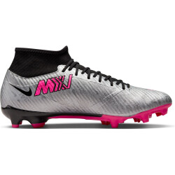 NIKE Zoom Mercurial Superfly 9 Academy XXV MG Multi-Ground Fußballschuhe Herren 060 - metallic silver/hyper pink-black-volt 45