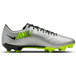 NIKE Air Zoom Mercurial Vapor 15 Academy XXV MG Multi-Ground Fu&szlig;ballschuhe Herren 060 - metallic silver/volt-black-volt 40.5