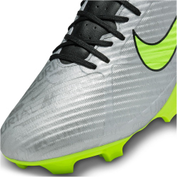 NIKE Air Zoom Mercurial Vapor 15 Academy XXV MG Multi-Ground Fu&szlig;ballschuhe Herren 060 - metallic silver/volt-black-volt 40.5