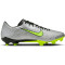 NIKE Air Zoom Mercurial Vapor 15 Academy XXV MG Multi-Ground Fußballschuhe Herren 060 - metallic silver/volt-black-volt 44.5