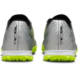 NIKE Zoom Mercurial Vapor 15 Academy XXV TF Turf Multinocken-Fußballschuhe Herren 060 - metallic silver/volt-black-volt 45.5