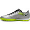NIKE Zoom Mercurial Vapor 15 Academy XXV TF Turf Multinocken-Fußballschuhe Herren 060 - metallic silver/volt-black-volt 45.5
