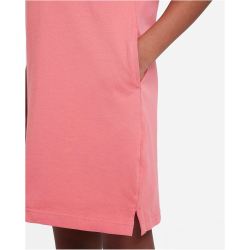 NIKE Sportswear T-Shirt Kleid M&auml;dchen 894 - sea coral/white XL (156-166 cm)