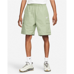 NIKE Club Woven Cargo Shorts Herren 386 - oil green/white XS
