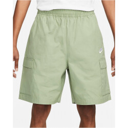 NIKE Club Woven Cargo Shorts Herren 386 - oil green/white XS