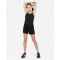 NIKE Dri-FIT Indy Tanktop Sport-BH Mädchen 010 - black/white XL (156-166 cm)