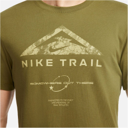 NIKE Sportswear T-Shirt Herren 368 - olive flak S