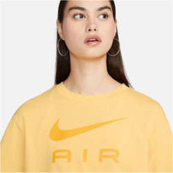 NIKE Air T-Shirt Damen 795 - topaz gold S