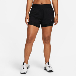 NIKE One Dri-FIT Mid-Rise 3" 2in1 Shorts Damen 010 -...