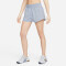 NIKE Dri-FIT One Mid-Rise 3" Fitnessshorts Damen 519 - indigo haze/reflective silv XS