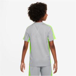 NIKE Dri-FIT Academy23 kurzarm Fußball Trainingsshirt Kinder 007 - flt silver/volt/black S (128-137 cm)