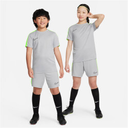 NIKE Dri-FIT Academy23 kurzarm Fußball Trainingsshirt Kinder 007 - flt silver/volt/black S (128-137 cm)