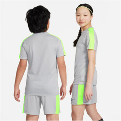 NIKE Dri-FIT Academy23 kurzarm Fußball Trainingsshirt Kinder 007 - flt silver/volt/black S (128-137 cm)