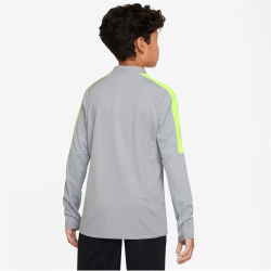 NIKE Dri-FIT Academy23 langarm Fußball Trainingsshirt Kinder 007 - flt silver/volt/flt silver/black M (137-147 cm)