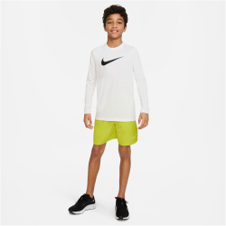 NIKE Dri-FIT Multi+ Icon Shorts Jungen 308 - bright cactus/white XS (122-128 cm)