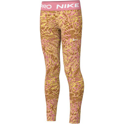 NIKE Pro Leggings Mädchen 815 - monarch/coral...
