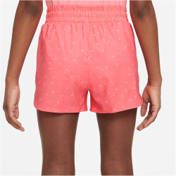 NIKE Dri-FIT One High-Waist Laufshorts M&auml;dchen 894 - sea coral/white M (137-146 cm)