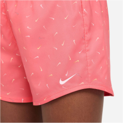 NIKE Dri-FIT One High-Waist Laufshorts M&auml;dchen 894 - sea coral/white M (137-146 cm)