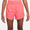 NIKE Dri-FIT One High-Waist Laufshorts M&auml;dchen 894 - sea coral/white M (137-146 cm)
