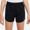 NIKE One Dri-FIT High-Waist Woven Trainingsshorts Mädchen 010 - black/white S (128-137 cm)
