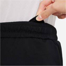 NIKE One Dri-FIT High-Waist Woven Trainingsshorts M&auml;dchen 010 - black/white XL (156-166 cm)