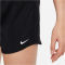 NIKE One Dri-FIT High-Waist Woven Trainingsshorts M&auml;dchen 010 - black/white XL (156-166 cm)