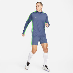 NIKE Dri-FIT Academy langarm Fußball Trainingsshirt Herren 491 - diffused blue/green strike/white M