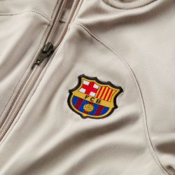 NIKE FC Barcelona Strike Dri-FIT Kapuzen-Trainingsanzug Kinder 221 - string/sequoia/black M (110-116 cm)