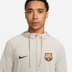 NIKE FC Barcelona Strike Dri-FIT Kapuzen-Trainingsanzug Herren 221 - string/sequoia/black S