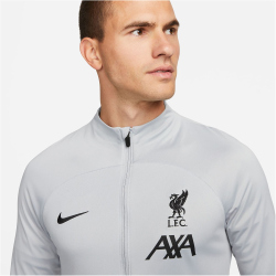 NIKE FC Liverpool Strike Dri-FIT Knit Fu&szlig;ball Trainingsjacke Herren 013 - wolf grey/poison green/black/black S