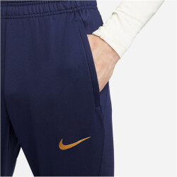 NIKE Paris Saint-Germain Strike Dri-FIT Knit Fußball Trainingshose Herren 498 - blackened blue/blackened blue/gold suede S