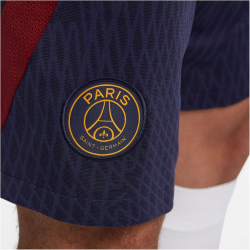 NIKE Paris Saint-Germain Strike Dri-FIT Knit Fu&szlig;ballshorts Herren 498 - blackened blue/team red/gold suede S