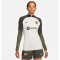 NIKE FC Barcelona Strike Dri-FIT Fu&szlig;ball Trainingsshirt Damen 222 - string/black/sequoia/black XL