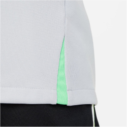 NIKE FC Liverpool Strike Dri-FIT Knit Fußballshirt Kinder 013 - wolf grey/poison green/black XS (122-128 cm)