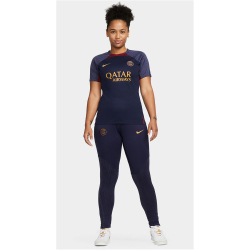 NIKE Paris Saint-Germain Strike Dri-FIT Knit Fu&szlig;ballshirt Damen 499 - blackened blue/blackened blue/gold suede XL