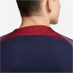 NIKE Paris Saint-Germain Strike Dri-FIT Knit Fußballshirt Herren 499 - blackened blue/blackened blue/gold suede S