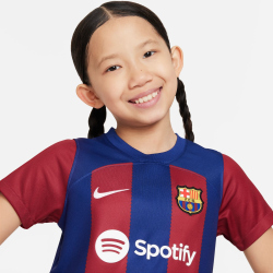 NIKE FC Barcelona Dri-FIT 3-teiliges Minikit Heim 2023/24 Kinder 456 - deep royal blue/noble red/white XS (98-104 cm)