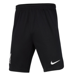 NIKE FC Liverpool Stadium Ausw&auml;rts Dri-FIT Fu&szlig;ballshorts 2022/23 Kinder 010 - black/white M (137-147 cm)