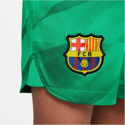 NIKE FC Barcelona Stadium Torwart Dri-FIT Fußballshorts 2022/23 Kinder 324 - stadium green/malachite/white XS (122-128 cm)